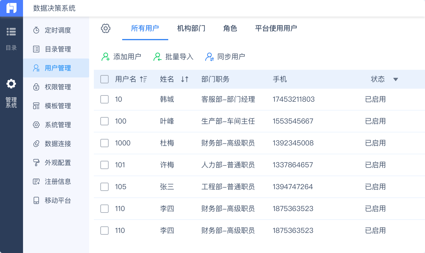 报表中心,报表平台,java报表